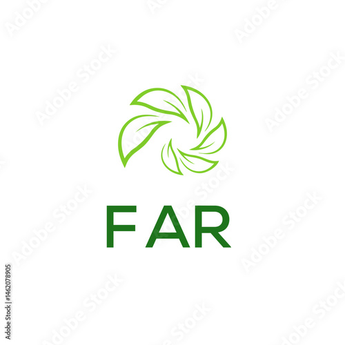 FAR Letter Initial Logo Design Template Vector Illustration

