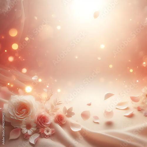 rose gold background, pink gold abstract