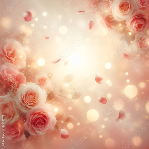 rose gold background, pink gold abstract