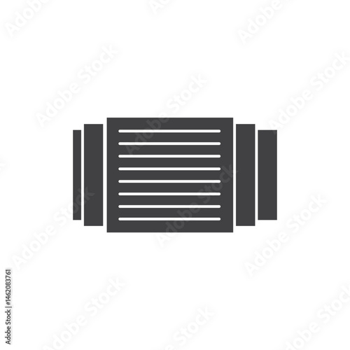 camera lens color icon