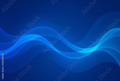 abstract blue wave background