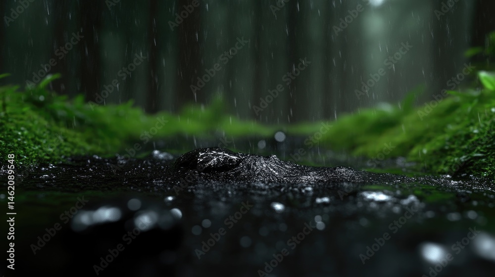 Fototapeta premium Rain Forest Creek
