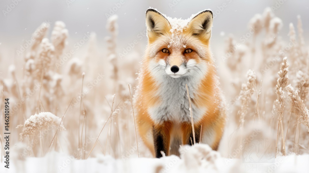 Obraz premium snow winter nature