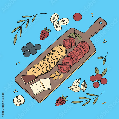 Ember Charcuterie Boards – Handcrafted Wooden Boards for Cheese, Meat & Entertaining Elegance, charcuterie board, wood charcuterie board, handmade serving board, cheese board platter.