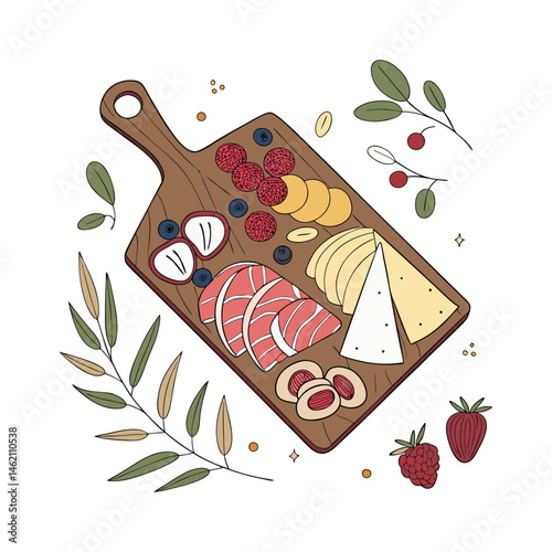 Ember Charcuterie Boards – Handcrafted Wooden Boards for Cheese, Meat & Entertaining Elegance, charcuterie board, wood charcuterie board, handmade serving board, cheese board platter.