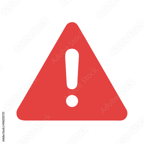 Warning symbol indicating caution or alertness in various situations across different environments