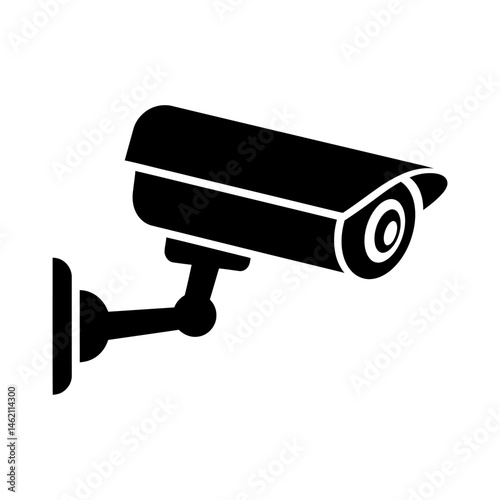 CCTV Security Camera Icon Surveillance System Vector Illustration