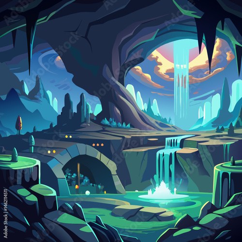 The Subterranean Sky Cavern
