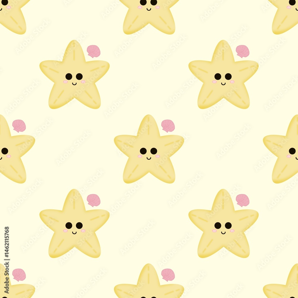 Obraz premium seamless pattern with stars.