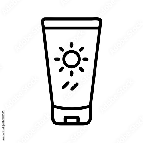 Highlighting the importance of sunscreen for skin protection during summer outdoor activities