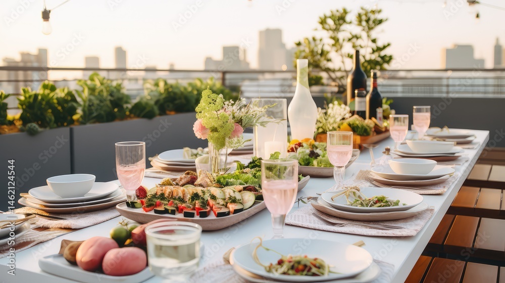 party summer table party summer table