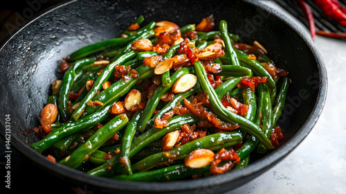 Stir-fried Green Beans with Almonds