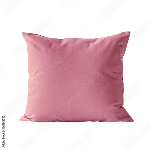Pink Cushion Soft Stylish Home Decor isolated on transparent background