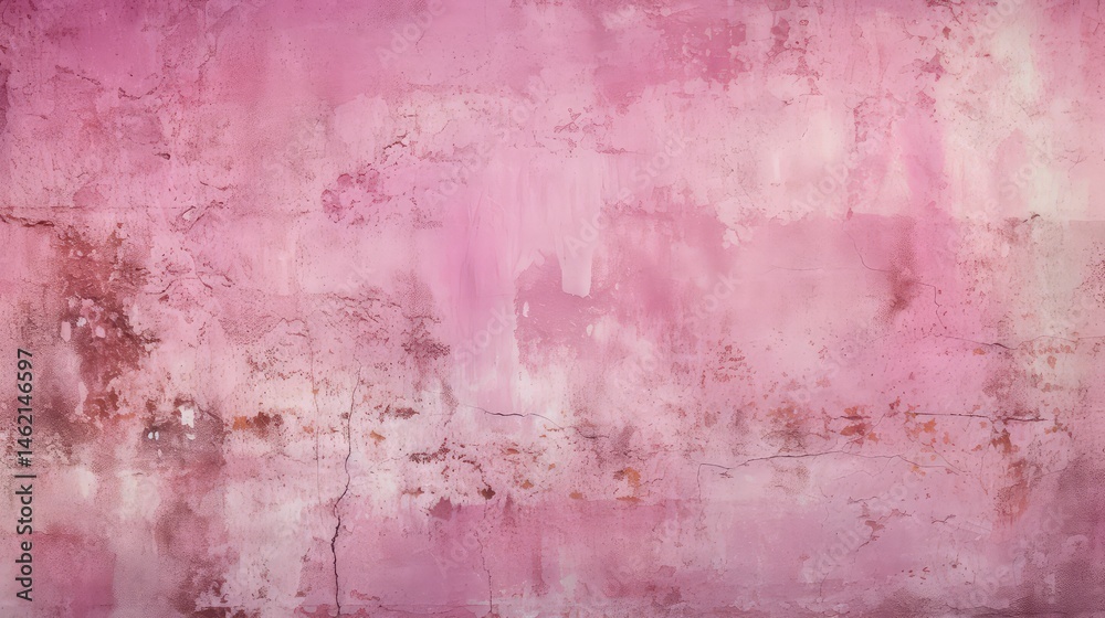 Obraz premium concrete pink textured background