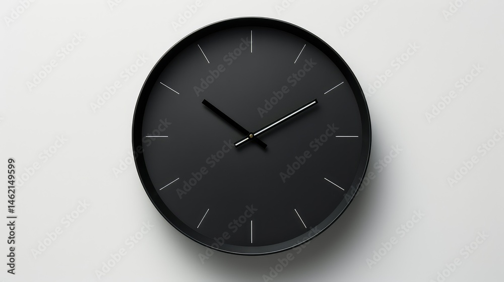 modern black clock modern black clock