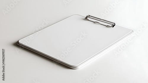 Blank clipboard with white background. (1)