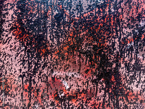 Obraz na płótnie Blend modernity and grunge with an abstract wallpaper frame for your design w salonie