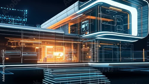 Futuristic Architecture Concept: Visualizing Tomorrow's Smart Home Designs