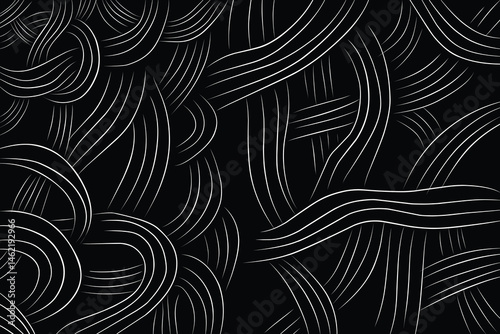 vector background abstract lines wave 3d rope illustration