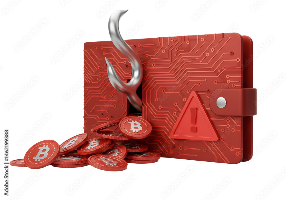 Cryptocurrency wallet security breach. Red alert! Bitcoin coins are being stolen.