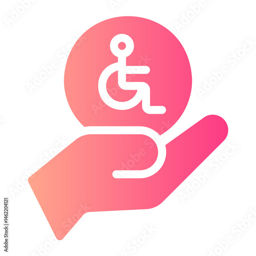 disabled gradient icon