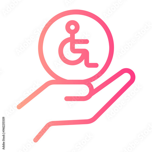 disabled gradient icon
