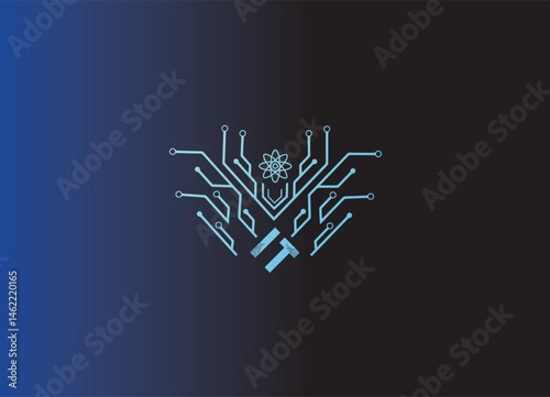 Technology,Technology logo design,Technology logo vector