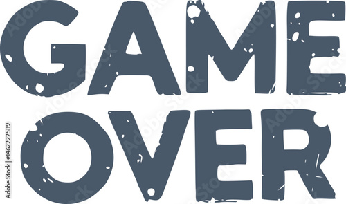 Creative design of game over message