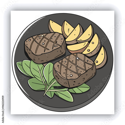 fish white pulp meat steak silver carp raw seafood healthy food ready to cook snack diet meal top view copy space background rustic top view