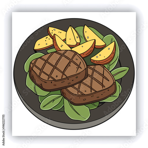fish white pulp meat steak silver carp raw seafood healthy food ready to cook snack diet meal top view copy space background rustic top view