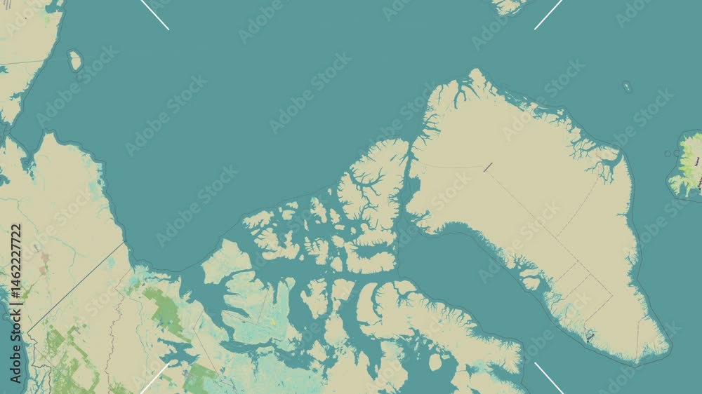 Axel Heiberg Island in the The Northwestern Passages. Zoom
