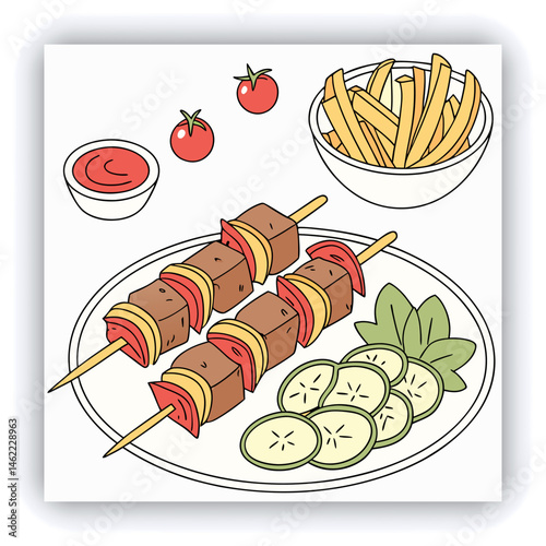 fish white pulp meat steak silver carp raw seafood healthy food ready to cook snack diet meal top view copy space background rustic top view
