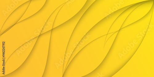 Yellow tone color background abstract art vector illustration