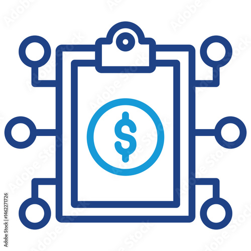 Finance Report Ai Icon