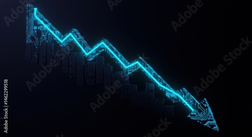 Downward Trend Economic Data