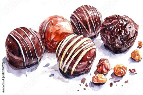 Exquisite Chocolate Truffles: A Perfect Sweet Treat