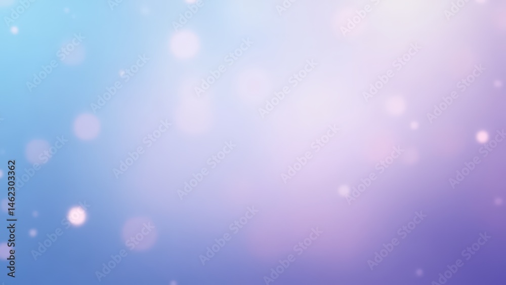 Abstract Pastel Bokeh Background with Soft Lights and Gradient for Festive and Dreamy Designs