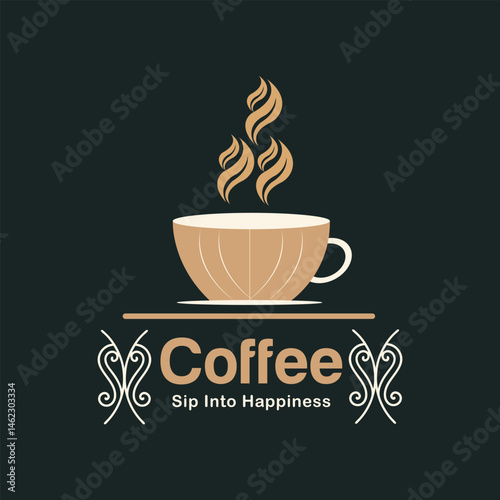 Elegant, warm, cozy coffee vibe