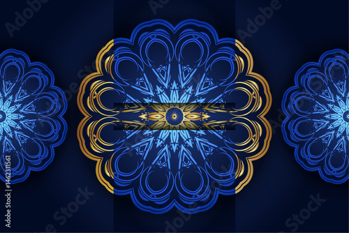 Floral Inspired Mandala Pair with Meditative Aesthetic

