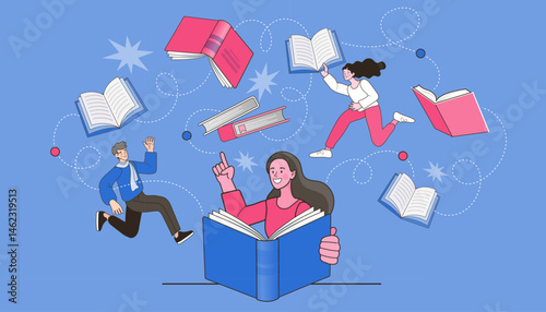 Webinar and online education. Distance learning, recorded classes, video tutorial metaphors. online educational. Home education, remote university graduation. e-learning and podcast. Vector flat.