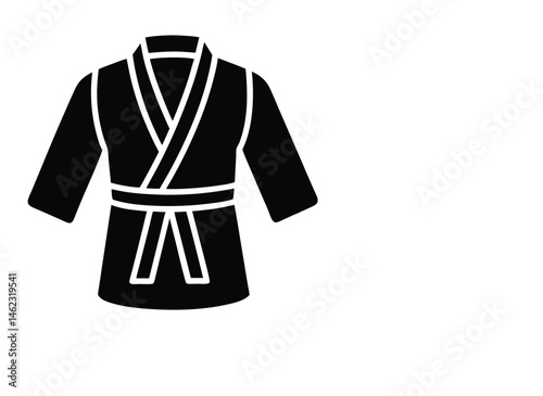 Judo Gi Martial Arts Illustration
Traditional Judo Uniform Vector Design
Judo Gi Sportswear Graphic Art