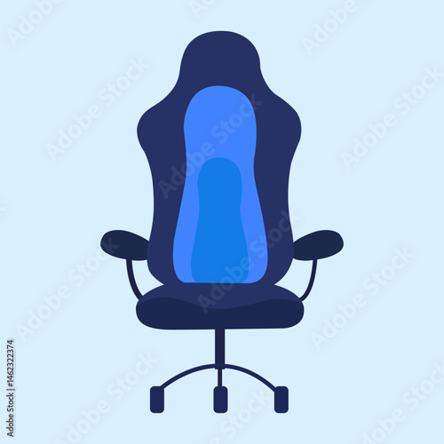 Vector Gaming Chair Illustration.