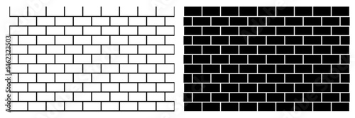 Brick wall texture. brick pattern seamless