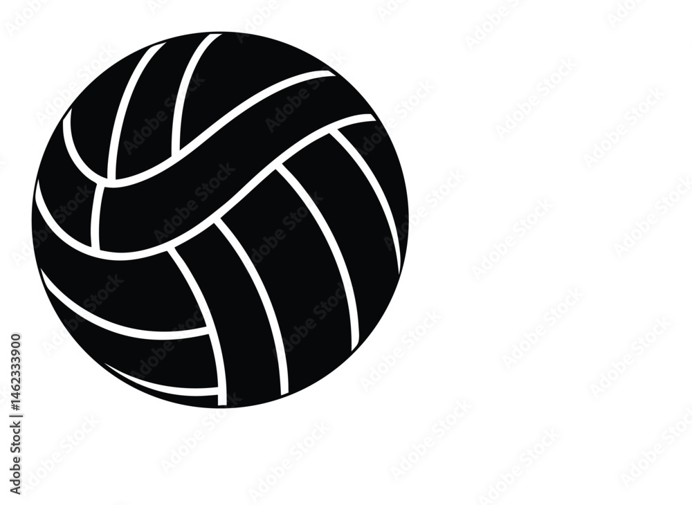 Volleyball illustration vector art Volleyball illustration vector art