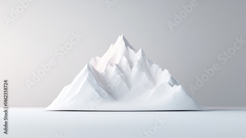 Abstract Mountain Sculpture