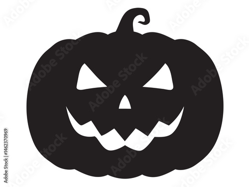 pumpkin collection silhouette. Big set of pumpkin silhouette. Vector illustration 