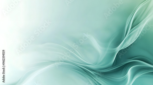 A minimalist background with a gentle gradient from light aqua to pale mint, offering a cool and calming digital space.
