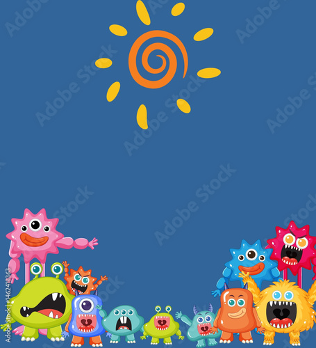 a group of monsters who organize a party to get to know each other better.