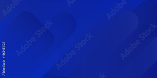 Abstract blue background with glowing geometric lines. Modern blue gradient square shape design. Futuristic technology concept. Suit for brochure, corporate, website, poster, banner, cover modern