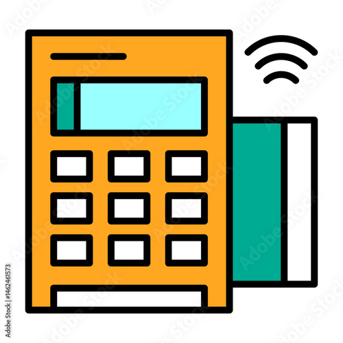 Card reader Vector Icon